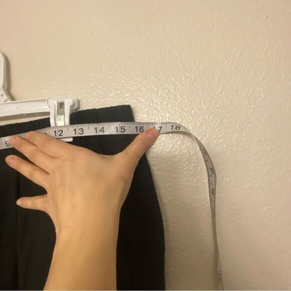 Gap black pull on Twill Cargo Pants mid rise cotton lyocell tincel trousers M - Picture 12 of 14